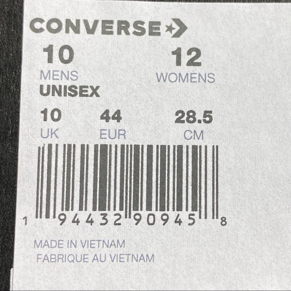 NWT Converse Chuck Taylor All Star OX Mens Shoes - Picture 9 of 9